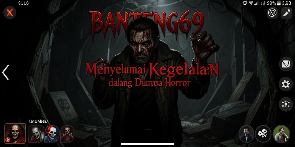 Gameplay seru dengan suasana mencekam di BANTENG69.