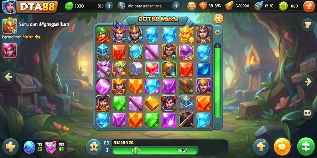 Tampilan gameplay DOTA88 yang menarik dan penuh warna.