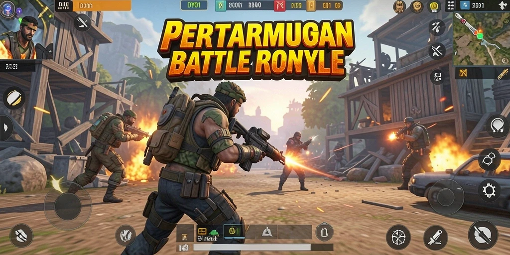 Tampilan gameplay DYO1 yang mendebarkan dan penuh aksi.