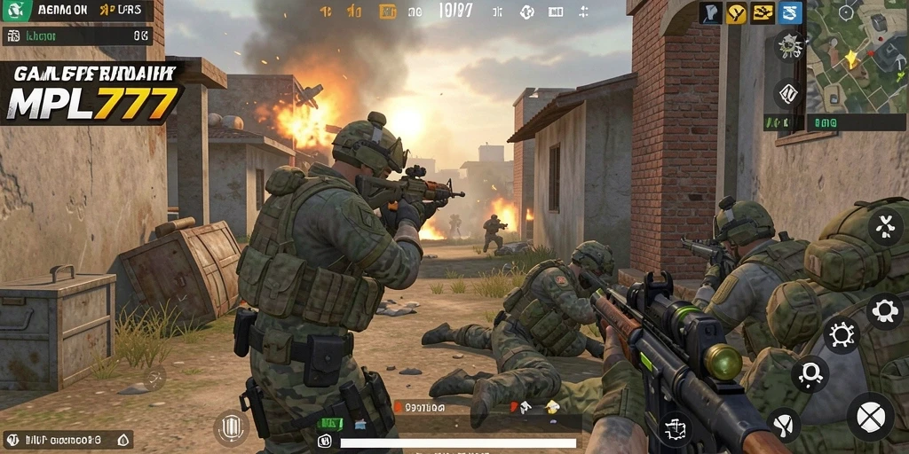 Gameplay intens di MPL777 dengan aksi FPS seru.
