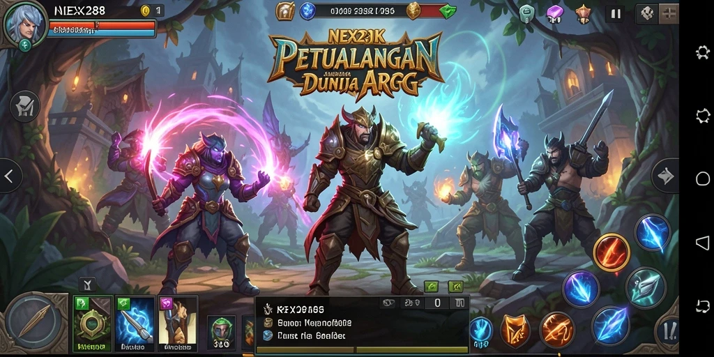 Screenshot dari gameplay seru di NEX288.
