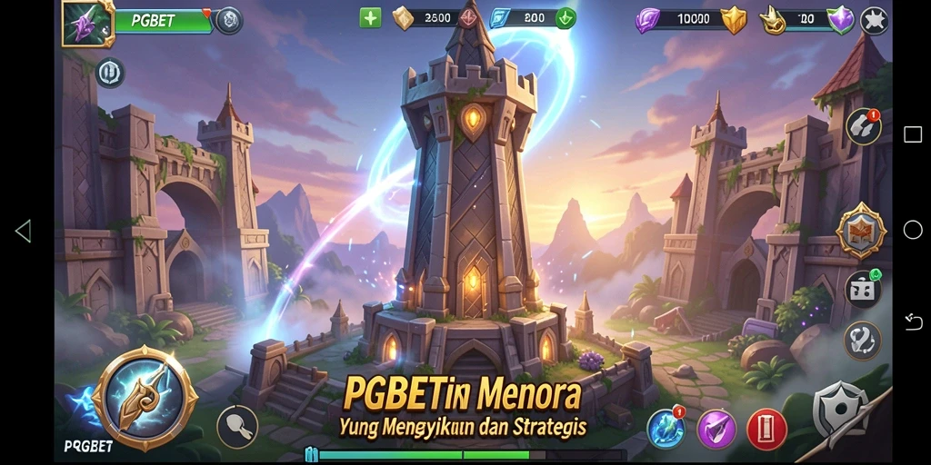 Gameplay menegangkan dan strategi menara dalam PGBET.