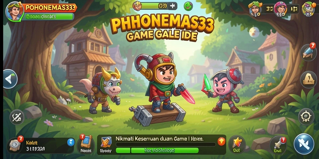 Tampilan gameplay POHONEMAS33 yang menarik dan menghibur.