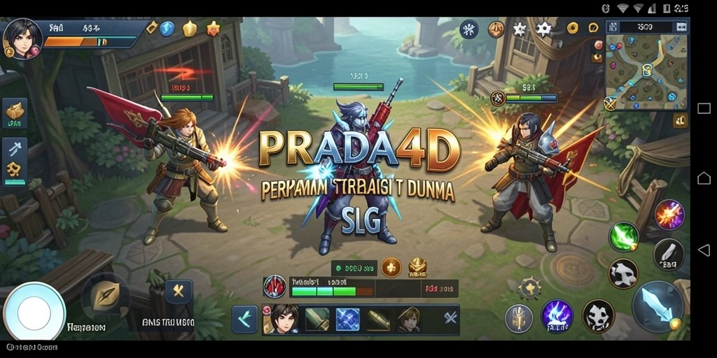 Tampilan menarik gameplay PRADA4D yang mengasyikkan.