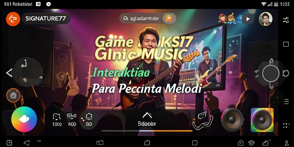 Tampilan screenshot SIGNATURE77 saat gameplay yang penuh semangat.